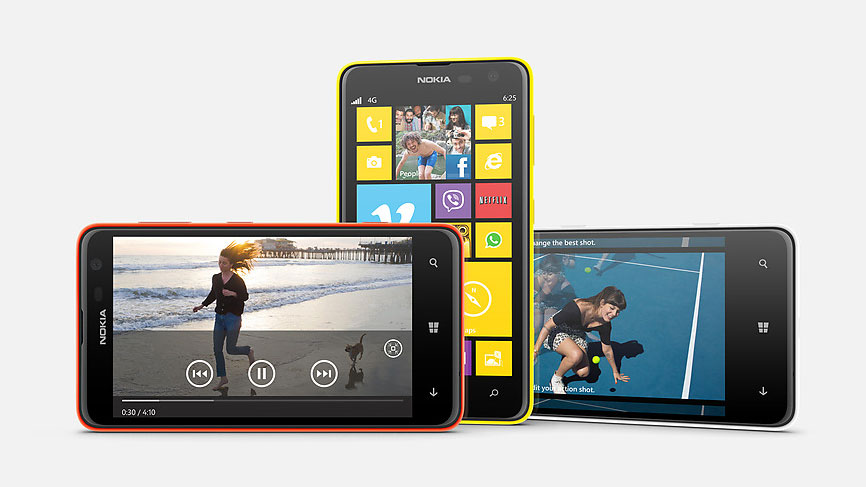 Lumia 625 smartphone